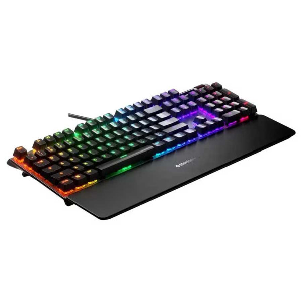 SteelSeries APEX 5 Hybrid Mechanical Gaming Keyboard OLED Display - Hybrid Blue Switch SteelSeries APEX 5 Hybrid Mechanical Gaming Keyboard OLED Display - Hybrid Blue Switch