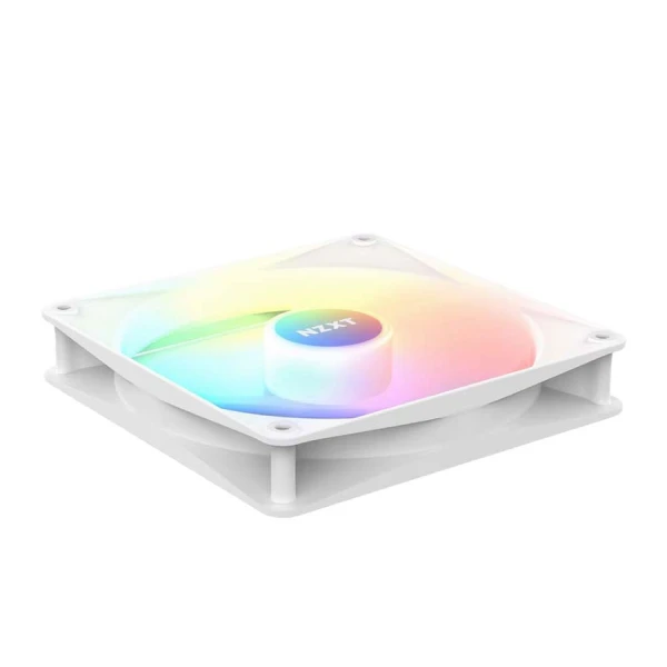 NZXT F120 CORE 120mm 3x RGB Fan With Controller - White NZXT F120 CORE 120mm 3x RGB Fan With Controller - White