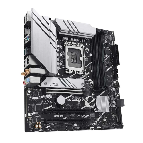 ASUS PRIME B760M-A DDR5 WiFi 6 Aura Sync - LGA 1700 ASUS PRIME B760M-A DDR5 WiFi 6 Aura Sync - LGA 1700