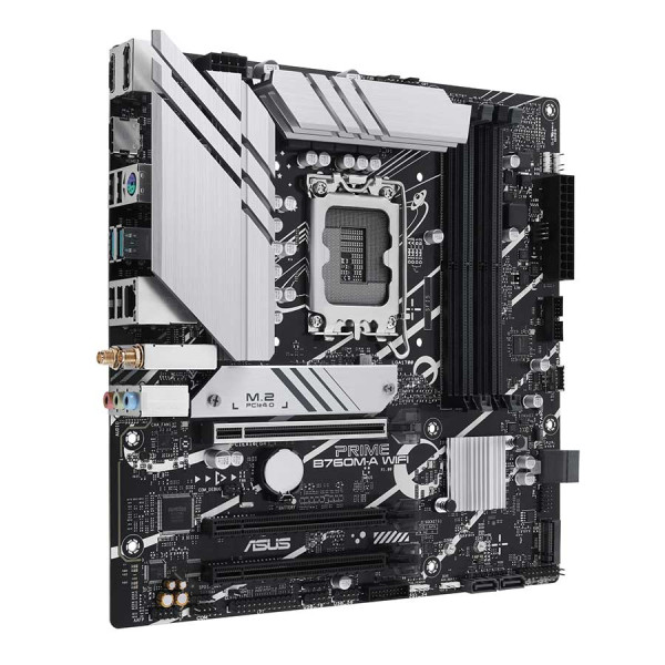 مذربورد أسوس برايم B760M-A WiFi DDR5 تدعم وايفاي 6 مذربورد أسوس برايم B760M-A WiFi DDR5 تدعم وايفاي 6