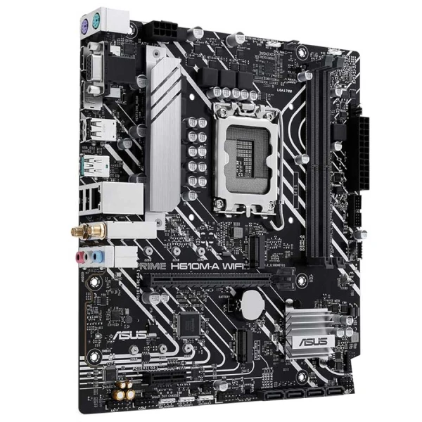 ASUS Prime H610M-A WIFI - DDR5 - LGA 1700 Motherboard