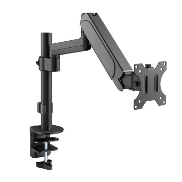 ذراع شاشة GAMEON GO-3363,  يدعم الشاشات من 17 إلى 32 بوصة, قدرة التحمل حتى 9 كجم, دوران 360°, يدعم الشاشات العريضة - أسود/أحمر