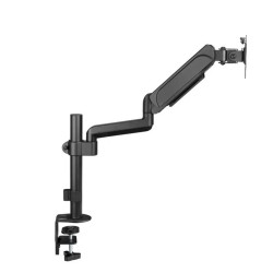 ذراع شاشة GAMEON GO-3363,  يدعم الشاشات من 17 إلى 32 بوصة, قدرة التحمل حتى 9 كجم, دوران 360°, يدعم الشاشات العريضة - أسود/أحمر