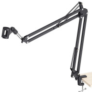 ماونو AU B01  ستاند مايكروفون احترافي متوافق مع اغلب انواع المايكات - اسود 