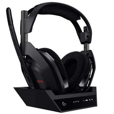 سماعة ألعاب لاسلكية ASTRO A50 X بتقنية LIGHTSPEED اللاسلكية والبلوتوث مع قاعدة شحن (متوافقة مع Xbox / PS5 / PC / الموبايل) - اسود سماعة ألعاب لاسلكية ASTRO A50 X بتقنية LIGHTSPEED اللاسلكية والبلوتوث مع قاعدة شحن (متوافقة مع Xbox / PS5 / PC / الموبايل) - اسود