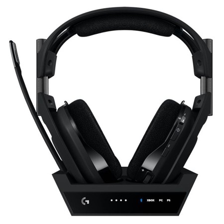 سماعة ألعاب لاسلكية ASTRO A50 X بتقنية LIGHTSPEED اللاسلكية والبلوتوث مع قاعدة شحن (متوافقة مع Xbox / PS5 / PC / الموبايل) - اسود سماعة ألعاب لاسلكية ASTRO A50 X بتقنية LIGHTSPEED اللاسلكية والبلوتوث مع قاعدة شحن (متوافقة مع Xbox / PS5 / PC / الموبايل) - اسود