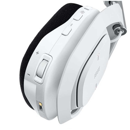 سماعة ألعاب لاسلكية Astro A50 X LIGHTSPEED مع البلوتوث وقاعدة الشحن (لـ Xbox / PS5 / PC / الأجهزة المحمولة) - ابيض سماعة ألعاب لاسلكية Astro A50 X LIGHTSPEED مع البلوتوث وقاعدة الشحن (لـ Xbox / PS5 / PC / الأجهزة المحمولة) - ابيض