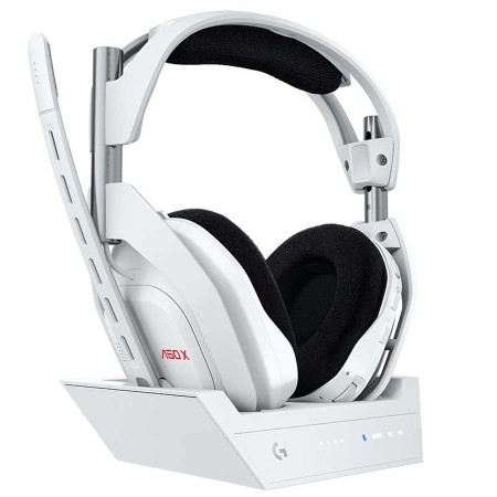 سماعة ألعاب لاسلكية Astro A50 X LIGHTSPEED مع البلوتوث وقاعدة الشحن (لـ Xbox / PS5 / PC / الأجهزة المحمولة) - ابيض سماعة ألعاب لاسلكية Astro A50 X LIGHTSPEED مع البلوتوث وقاعدة الشحن (لـ Xbox / PS5 / PC / الأجهزة المحمولة) - ابيض
