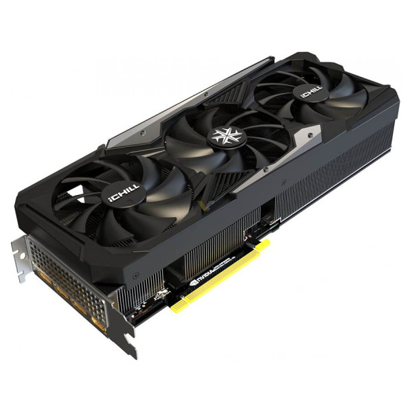 INNO3D GEFORCE RTX 4070 TI SUPER ICHILL X3 OC 16GB GDDR6X 3X FAN - Black INNO3D GEFORCE RTX 4070 TI SUPER ICHILL X3 OC 16GB GDDR6X 3X FAN - Black