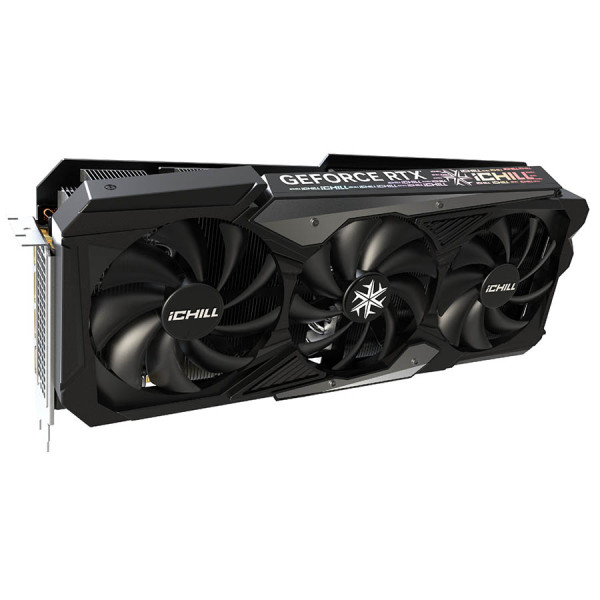 INNO3D GEFORCE RTX 4070 TI SUPER ICHILL X3 OC 16GB GDDR6X 3X FAN - Black INNO3D GEFORCE RTX 4070 TI SUPER ICHILL X3 OC 16GB GDDR6X 3X FAN - Black
