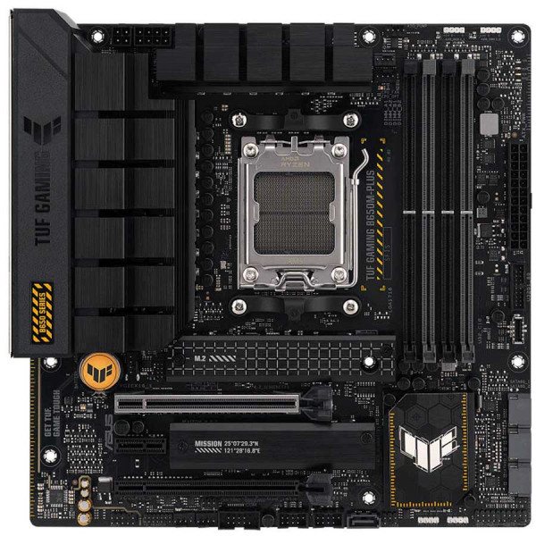 Asus Tuf Gaming B650M-PLUS DDR5 Aura Sync - AMD Socket Asus Tuf Gaming B650M-PLUS DDR5 Aura Sync - AMD Socket