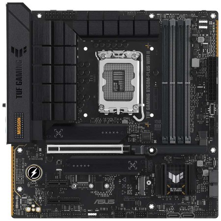 ASUS TUF GAMING B760M-PLUS WIFI II Motherboard - PCIe 5.0 - LGA1700 - DDR5 RAM