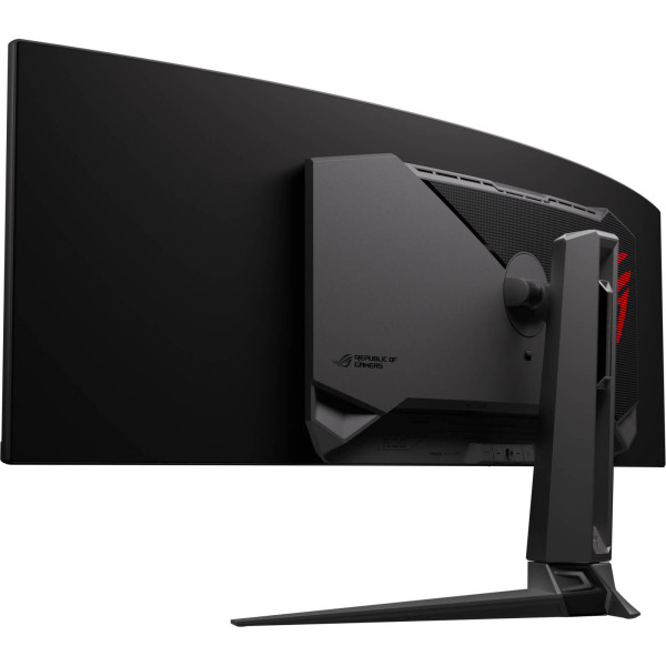 اسوس 49 بوصة ار او جي سويفت اوليد Dual QHD هيرتز 144 وزمن استجابة 0.03 مع مدخل يو اس بي سي 90 واط - شاشة العاب منحنية اسوس 49 بوصة ار او جي سويفت اوليد Dual QHD هيرتز 144 وزمن استجابة 0.03 مع مدخل يو اس بي سي 90 واط - شاشة العاب منحنية