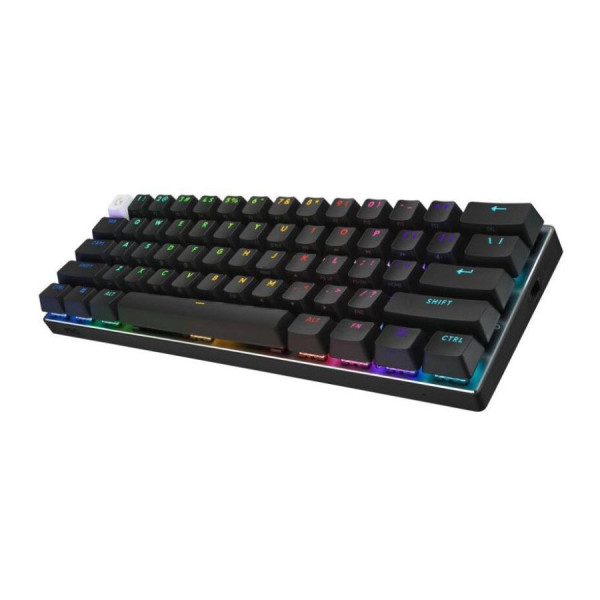 LOGITECH PRO X 60 LIGHTSPEED 60% Wireless Gaming Keyboard KEYCONTROL, LIGHTSYNC RGB, and Optical Switches - BLACK LOGITECH PRO X 60 LIGHTSPEED 60% Wireless Gaming Keyboard KEYCONTROL, LIGHTSYNC RGB, and Optical Switches - BLACK