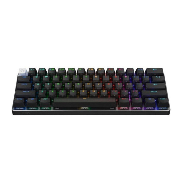 LOGITECH PRO X 60 LIGHTSPEED 60% Wireless Gaming Keyboard KEYCONTROL, LIGHTSYNC RGB, and Optical Switches - BLACK LOGITECH PRO X 60 LIGHTSPEED 60% Wireless Gaming Keyboard KEYCONTROL, LIGHTSYNC RGB, and Optical Switches - BLACK
