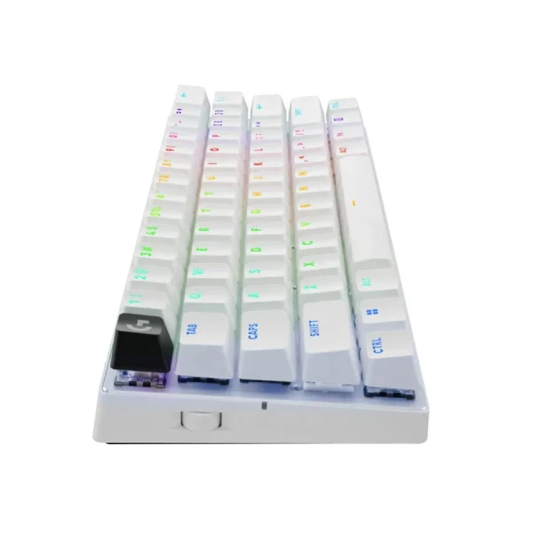 LOGITECH PRO X 60 LIGHTSPEED 60% Wireless Gaming Keyboard KEYCONTROL, LIGHTSYNC RGB, and Optical Switches - WHITE LOGITECH PRO X 60 LIGHTSPEED 60% Wireless Gaming Keyboard KEYCONTROL, LIGHTSYNC RGB, and Optical Switches - WHITE