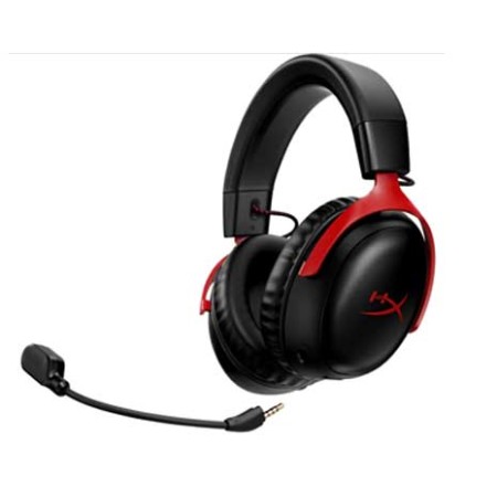 HyperX CLOUD III Wireless Gaming Headset PC-PS5-PS4-Switch - Black-Red