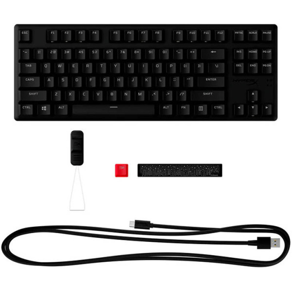 HyperX Alloy Origins Core - PBT Keycaps RGB Mechanical Gaming Keyboard (RED-LINEAR) HyperX Alloy Origins Core - PBT Keycaps RGB Mechanical Gaming Keyboard (RED-LINEAR)
