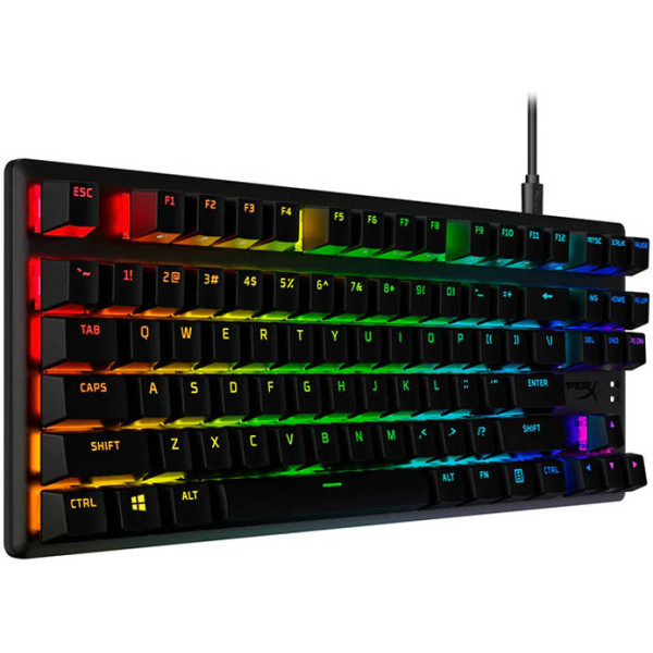 HyperX Alloy Origins Core - PBT Keycaps RGB Mechanical Gaming Keyboard (RED-LINEAR) HyperX Alloy Origins Core - PBT Keycaps RGB Mechanical Gaming Keyboard (RED-LINEAR)