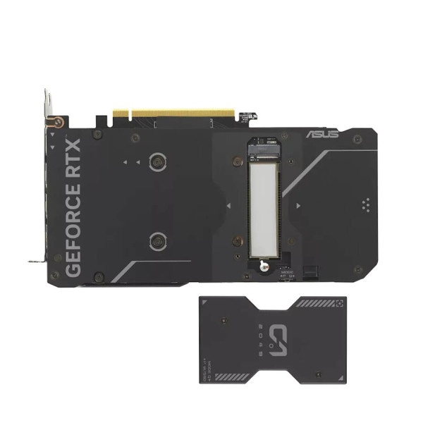 اسوس دول جيفورس كرت شاشة RTX 4060 TI 8GB GDDR6 يدعم منفذ M.2 NVME - اسود اسوس دول جيفورس كرت شاشة RTX 4060 TI 8GB GDDR6 يدعم منفذ M.2 NVME - اسود