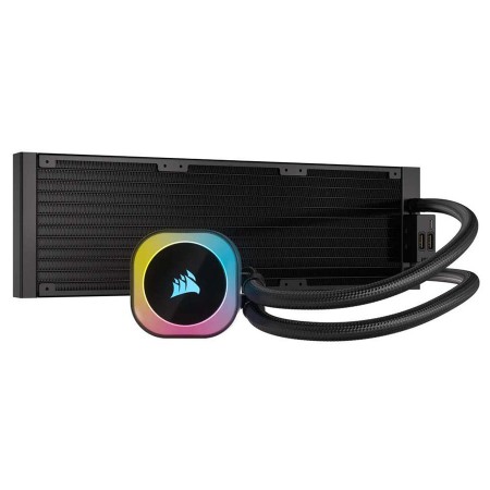 CORSAIR iCUE LINK H150i RGB AIO 360mm Liquid CPU Cooler - Black CORSAIR iCUE LINK H150i RGB AIO 360mm Liquid CPU Cooler - Black