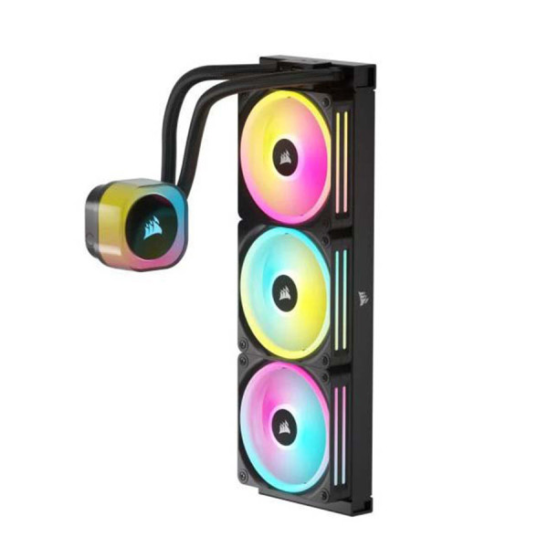 CORSAIR iCUE LINK H150i RGB AIO 360mm Liquid CPU Cooler - Black CORSAIR iCUE LINK H150i RGB AIO 360mm Liquid CPU Cooler - Black