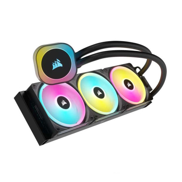 CORSAIR iCUE LINK H150i RGB AIO 360mm Liquid CPU Cooler - Black CORSAIR iCUE LINK H150i RGB AIO 360mm Liquid CPU Cooler - Black