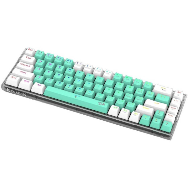 REDRAGON Castro Pro 65% Mechanical Wireless - BT Gaming Keyboard - Custom Linear Switch - MX REDRAGON Castro Pro 65% Mechanical Wireless - BT Gaming Keyboard - Custom Linear Switch - MX