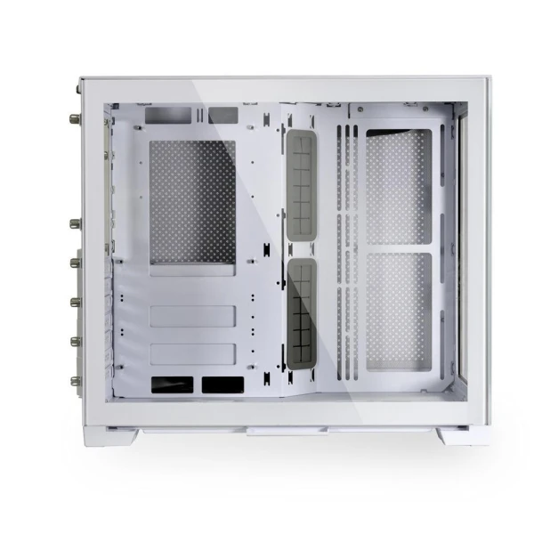 LIAN LI O11 Dynamic Mini E-ATX Mid Tower Gaming Case - Snow White LIAN LI O11 Dynamic Mini E-ATX Mid Tower Gaming Case - Snow White
