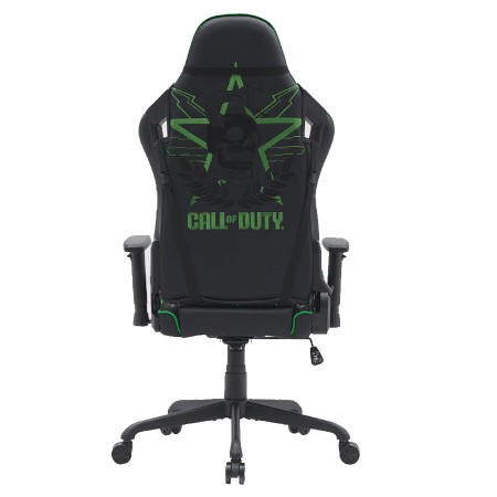 كرسي الألعاب GAMEON Call of Duty, تصميم إرجونومي لدعم الظهر والرقبة, عجلات مانعة للخدش, قدرة التحمل حتى 150 كجم - أخضر/أسود كرسي الألعاب GAMEON Call of Duty, تصميم إرجونومي لدعم الظهر والرقبة, عجلات مانعة للخدش, قدرة التحمل حتى 150 كجم - أخضر/أسود