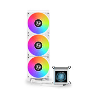 LIAN LI GALAHAD II LCD RGB 360mm AIO 2.88 inch IPS LCD screen - WHITE