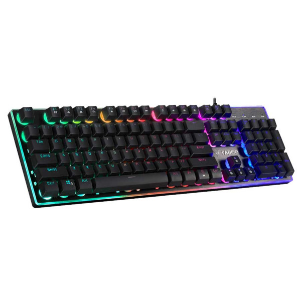 Rapoo V52PRO BackLight Gaming Keyboard - Blue Switch - Black Rapoo V52PRO BackLight Gaming Keyboard - Blue Switch - Black