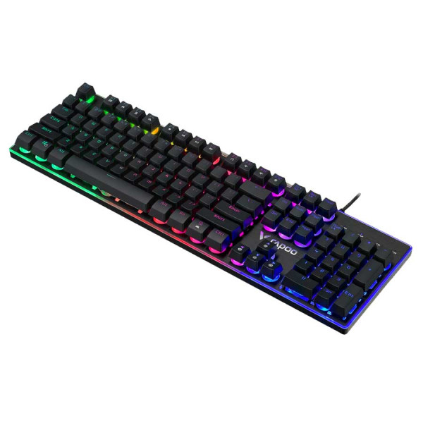 Rapoo V52PRO BackLight Gaming Keyboard - Blue Switch - Black Rapoo V52PRO BackLight Gaming Keyboard - Blue Switch - Black