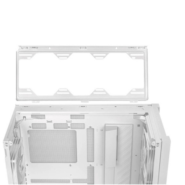 ASUS TUF Gaming GT302 Mid-Tower Case 4x 140mm ARGB Fans Hidden-Connector Motherboard support - White ASUS TUF Gaming GT302 Mid-Tower Case 4x 140mm ARGB Fans Hidden-Connector Motherboard support - White