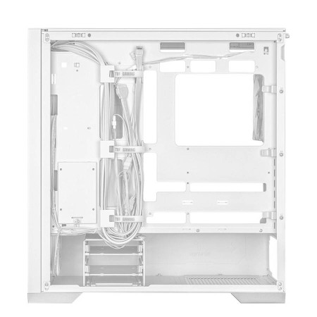 ASUS TUF GT302 Case - 4x 140mm ARGB Fans - Hidden Connector Support - White ASUS TUF GT302 Case - 4x 140mm ARGB Fans - Hidden Connector Support - White