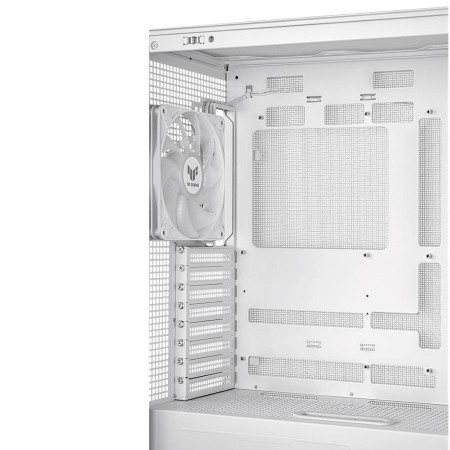 ASUS TUF GT302 Case - 4x 140mm ARGB Fans - Hidden Connector Support - White ASUS TUF GT302 Case - 4x 140mm ARGB Fans - Hidden Connector Support - White