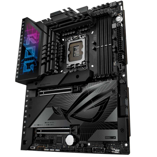 أسوس ار او جي ماكسيموس دارك هيرو Z790 وايفاي 7 - DDR5 مذربورد أسوس ار او جي ماكسيموس دارك هيرو Z790 وايفاي 7 - DDR5 مذربورد