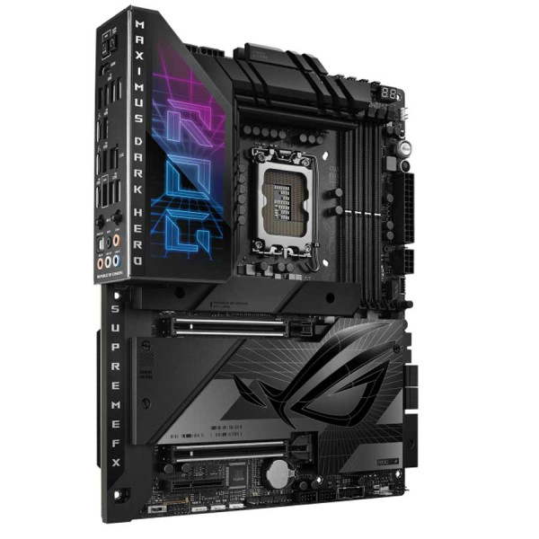 أسوس ار او جي ماكسيموس دارك هيرو Z790 وايفاي 7 - DDR5 مذربورد أسوس ار او جي ماكسيموس دارك هيرو Z790 وايفاي 7 - DDR5 مذربورد