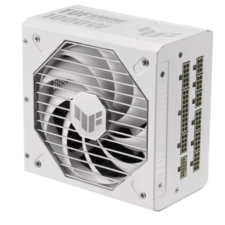 ASUS TUF Gaming power supply, 1000 Watt, Fully modular design, 80 PLUS Gold, ATX 3.1 and PCIe 5.0 - White Edition ASUS TUF Gaming power supply, 1000 Watt, Fully modular design, 80 PLUS Gold, ATX 3.1 and PCIe 5.0 - White Edition