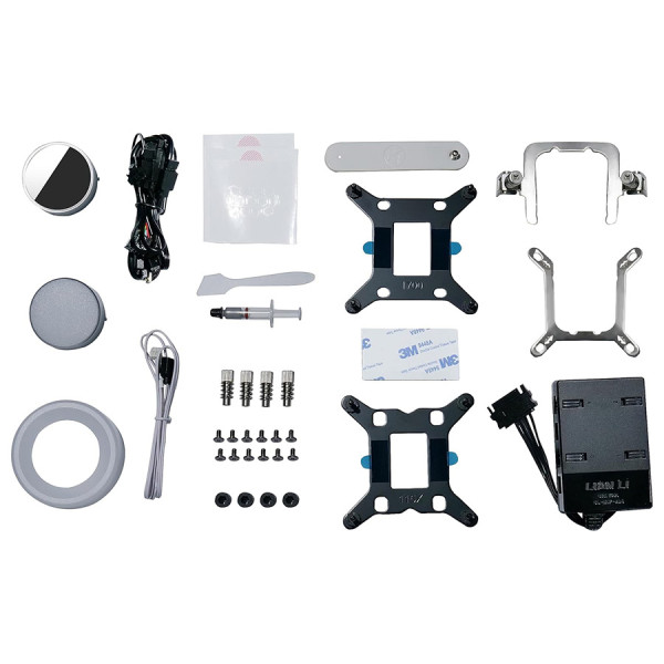 LIAN LI GALAHAD II 360 TRINITY SL-INF 360 ARGB FAN AIO- WHITE LIAN LI GALAHAD II 360 TRINITY SL-INF 360 ARGB FAN AIO- WHITE