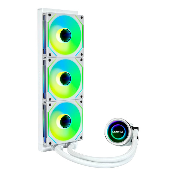 LIAN LI GALAHAD II 360 TRINITY SL-INF 360 ARGB FAN AIO- WHITE LIAN LI GALAHAD II 360 TRINITY SL-INF 360 ARGB FAN AIO- WHITE
