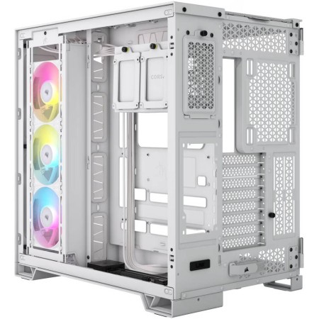 Corsair iCUE LINK 6500X RGB Dual Chamber ATX Case - 3 Fans - White Corsair iCUE LINK 6500X RGB Dual Chamber ATX Case - 3 Fans - White