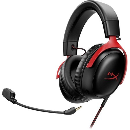 HyperX CLOUD III Gaming Headset Wired PC - PS5-4 - Black / Red HyperX CLOUD III Gaming Headset Wired PC - PS5-4 - Black / Red