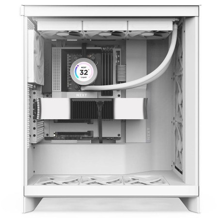NZXT H7 FLOW ATX Mid Tower Gaming Case Without RGB - White ( Virsion 2024 ) NZXT H7 FLOW ATX Mid Tower Gaming Case Without RGB - White ( Virsion 2024 )