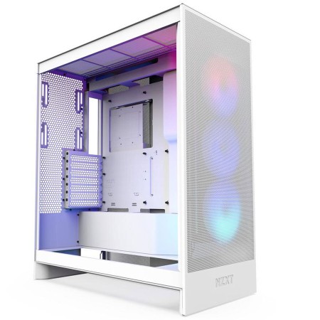 NZXT H7 Flow RGB Case (2024) - High Airflow - 3x RGB Fans - Mid Tower - White NZXT H7 Flow RGB Case (2024) - High Airflow - 3x RGB Fans - Mid Tower - White