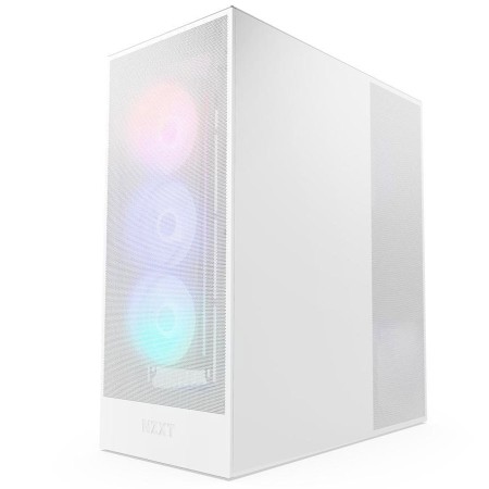 NZXT H7 Flow RGB Case (2024) - High Airflow - 3x RGB Fans - Mid Tower - White NZXT H7 Flow RGB Case (2024) - High Airflow - 3x RGB Fans - Mid Tower - White
