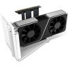 NZXT Vertical GPU Mounting Kit - PCIe 4.0x16 Riser - White NZXT Vertical GPU Mounting Kit - PCIe 4.0x16 Riser - White