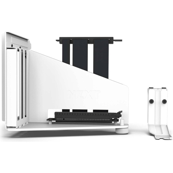 NZXT Vertical GPU Mounting Kit - PCIe 4.0x16 Riser - White NZXT Vertical GPU Mounting Kit - PCIe 4.0x16 Riser - White