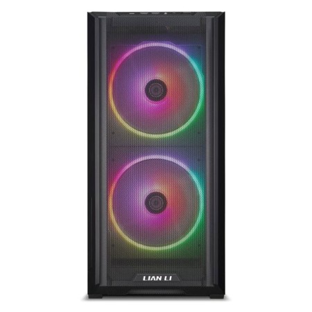 ليان لي لان كوول 216 RGB كيس كمبيوتر بواجهه شبكية مع 2 مروحه - اسود
