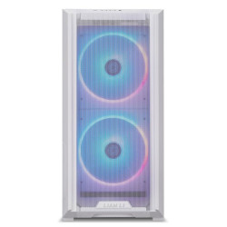 ليان لي لان كوول 216 RGB كيس كمبيوتر بواجهه شبكية مع 2 مروحه 160مم مضيئة - ابيض ليان لي لان كوول 216 RGB كيس كمبيوتر بواجهه شبكية مع 2 مروحه 160مم مضيئة - ابيض